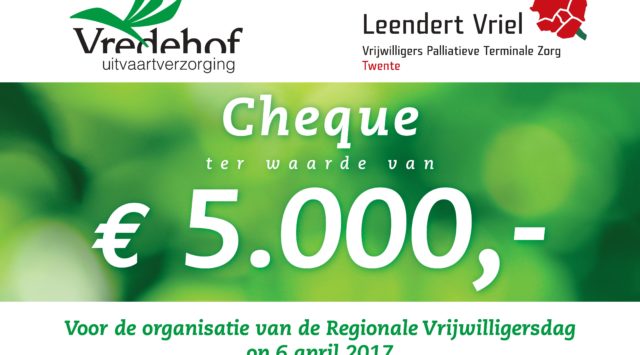 Cheque Leendert Vriel