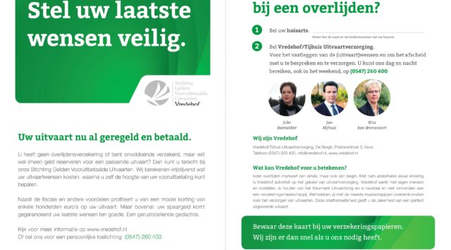Mailing Goor achterzijde