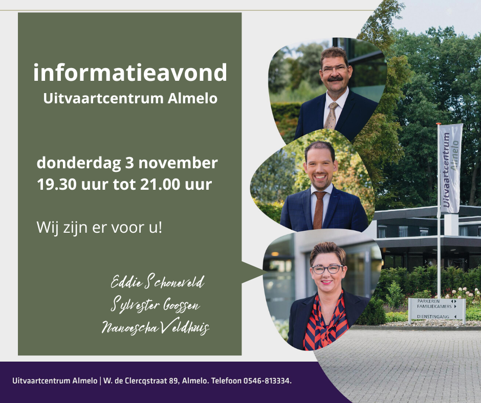 Informatieavond Uitvaartcentrum Almelo